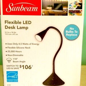 Set of 2 - Sunbeam LED Desk Lamp